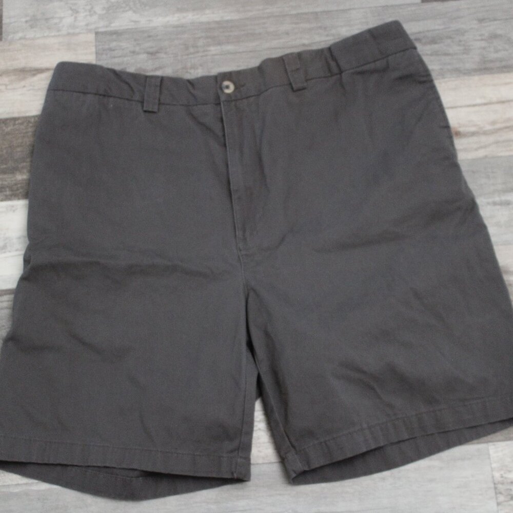 HB mens shorts 42R blue khaki Pleated Shorts Casual Chino Shorts Sz 42R